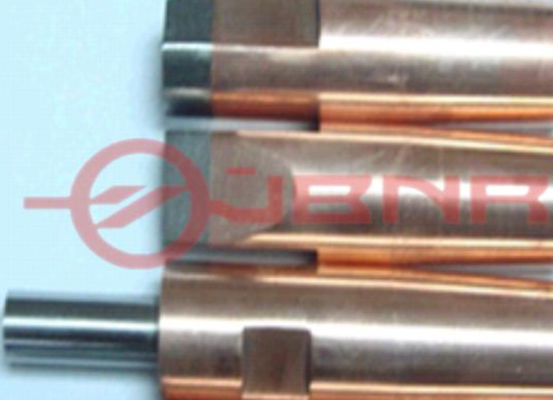 China High Density Tungsten Faced Electrode , Low Vapor Pressure Spot Welding Electrode supplier