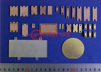China Nickel Plated 70MoCu Electronic Packaging Materials And Heat Sink For RF / MV Packages supplier