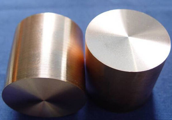 China Solid Copper Tungsten Alloy Flat Blanks W85cu15 15.9 G / Cm3 Density supplier