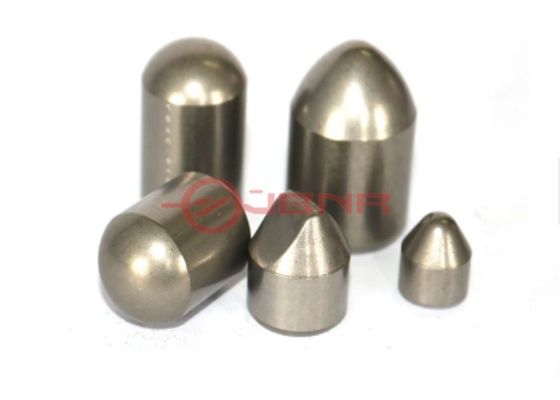 China Tungsten Carbide Head Ball D16xH40 , Tungsten Carbide Studs Pin For Iron Ore / Cement Crushing supplier