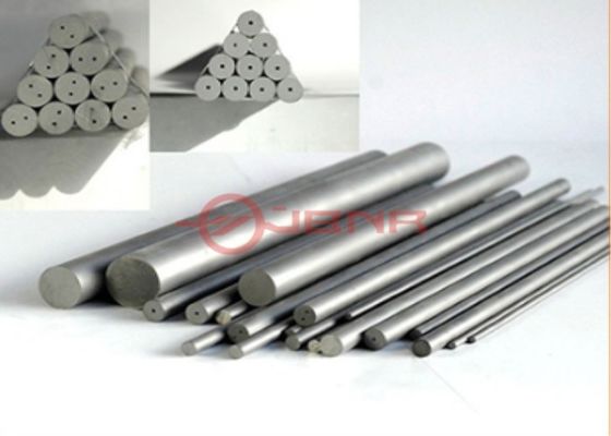 China High Bending Tungsten Carbide Products Cemented Carbide Rods With Double 30 Degree Spiral Holes supplier