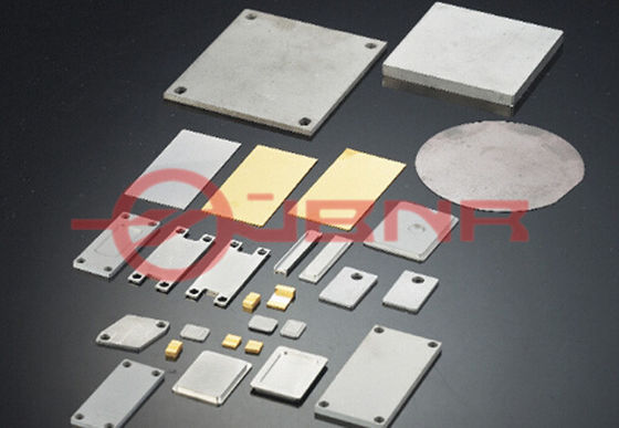 China Accurate Tolerance Ag Plate High Thermal Conductivity 70MoCu For IGBT In EV / HEV Industry supplier