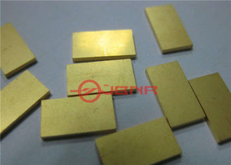 China CuW Sub - Mounts CuW10/90 Heat Sink Tungsten Copper Laser Diode Packaging supplier