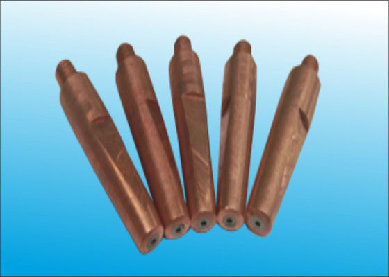 Submerged Arc Copper Tungsten Welding Electrodes Welding Contact Tips supplier