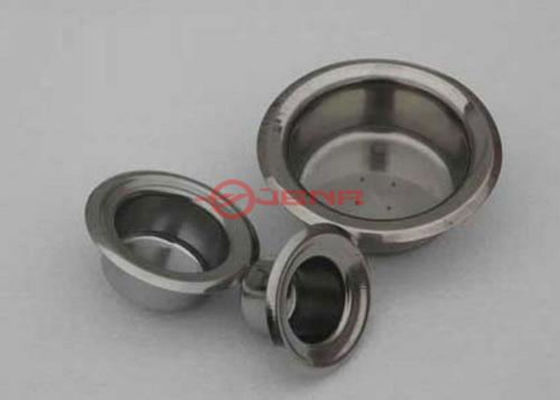 Bright Grey Niobium Crucible , Niobium Cup For Melting CNC Process Parts supplier
