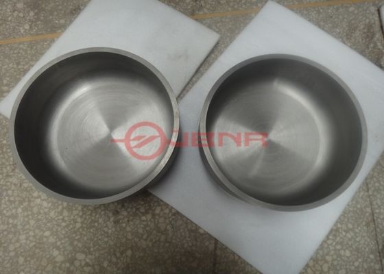 Silver Grey Tungsten Crucible , Sintering Tungsten Cup For Crystal Grower supplier