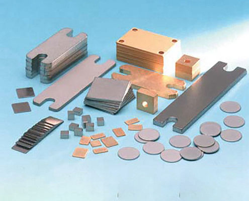 Tungsten Copper Heat Sink IC Base Plate With High Thermal Conductivity supplier