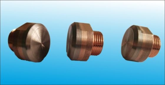 Stud Nut Welding Electrode With Copper Tungsten Face , High Wear Resistance supplier